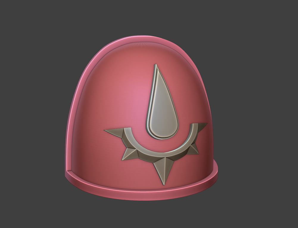 3D Printed Aurelia Tempris Radiant Sons Shoulderpads x10