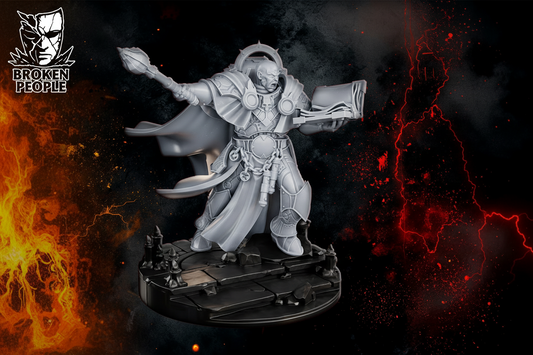 3d Printed Johan Sins - Apostle of Betrayal by DakkaDakka Miniatures