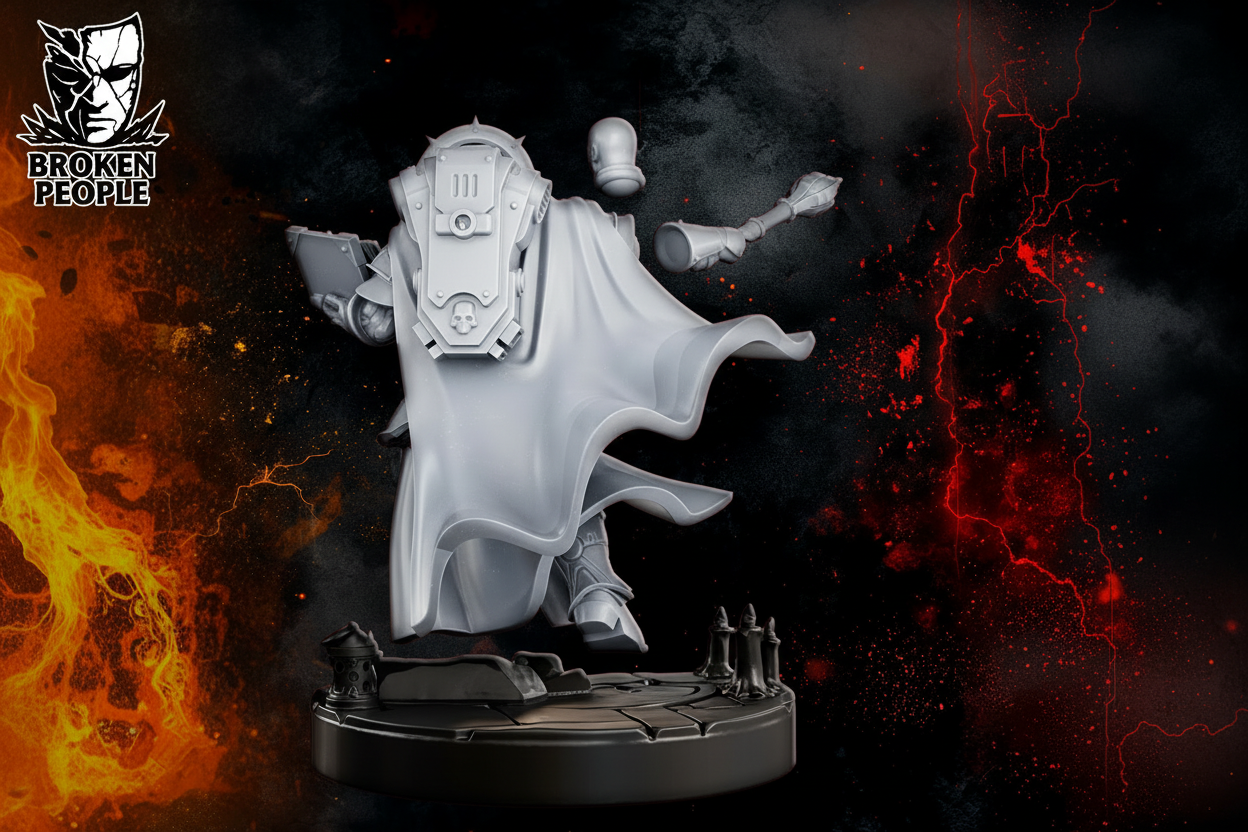 3d Printed Johan Sins - Apostle of Betrayal by DakkaDakka Miniatures