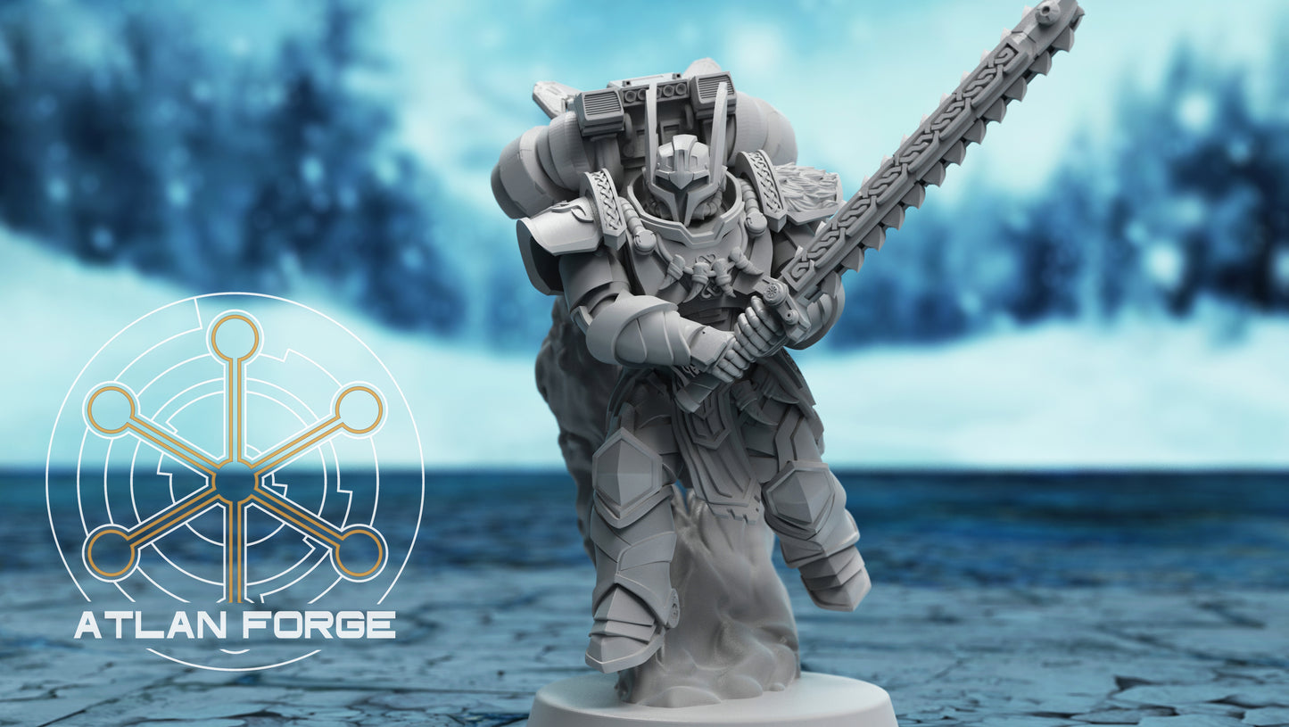 3d Printed Asgardian Skybreakers x5 by Atlan Forge Miniatures