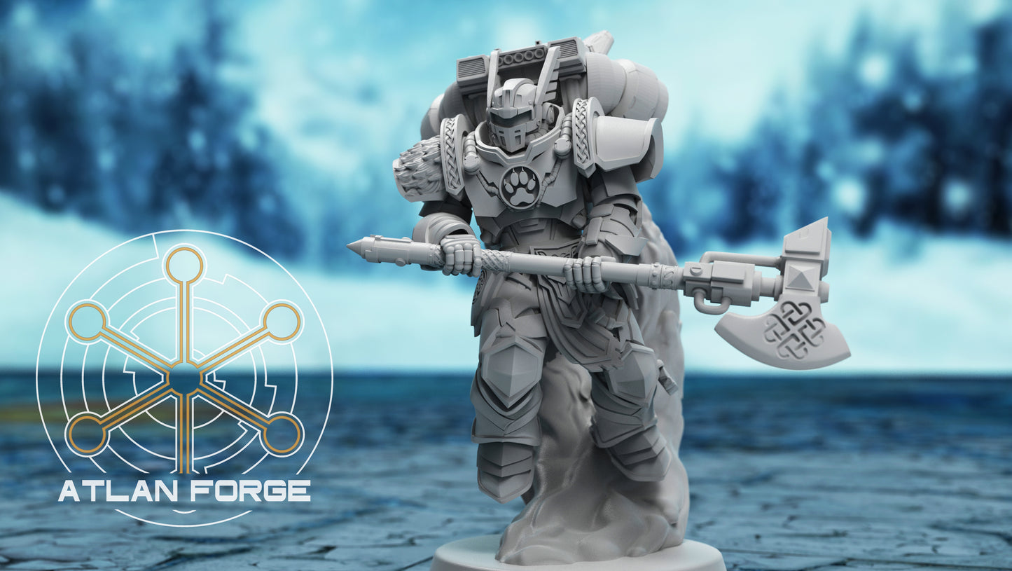 3d Printed Asgardian Skybreakers x5 by Atlan Forge Miniatures