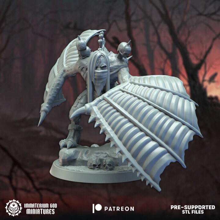 3d Printed Crypt Vultures Set by Immaterium God