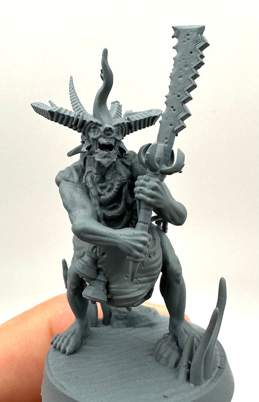 3d Printed Abyssal Butcher by Immaterium God