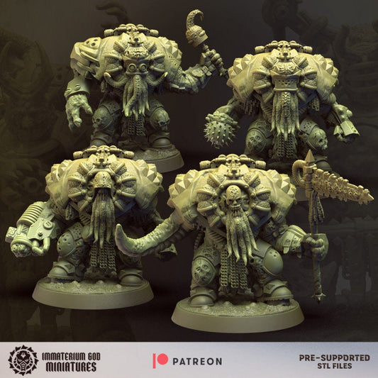 3d Printed Afflicted Guardians Set by Immaterium God