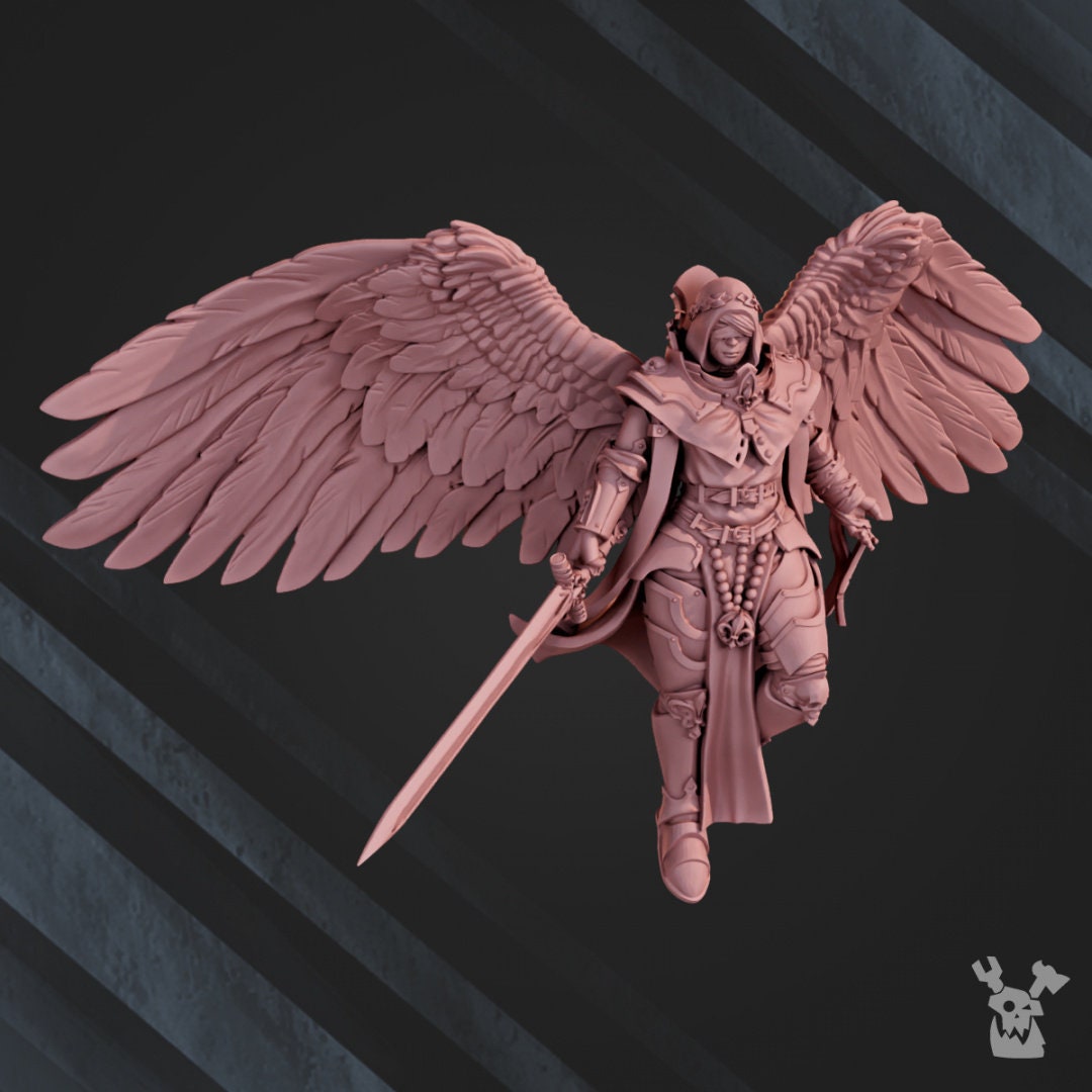 3d Printed Archangel Elizabeth by DakkaDakka