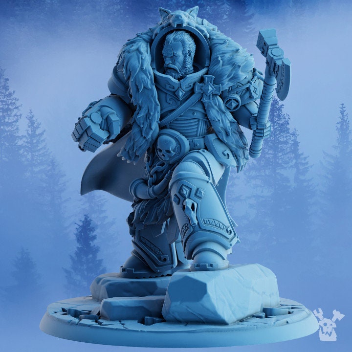 3d Printed Asver the Storm Father by DakkaDakka