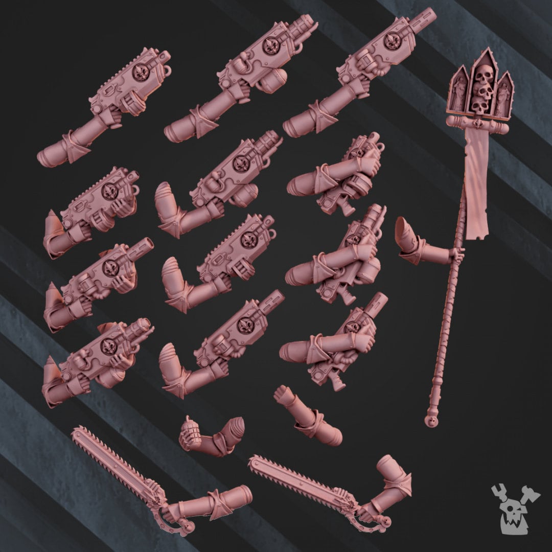 3d Printed War Sisters Novice Squad x6 by DakkaDakka