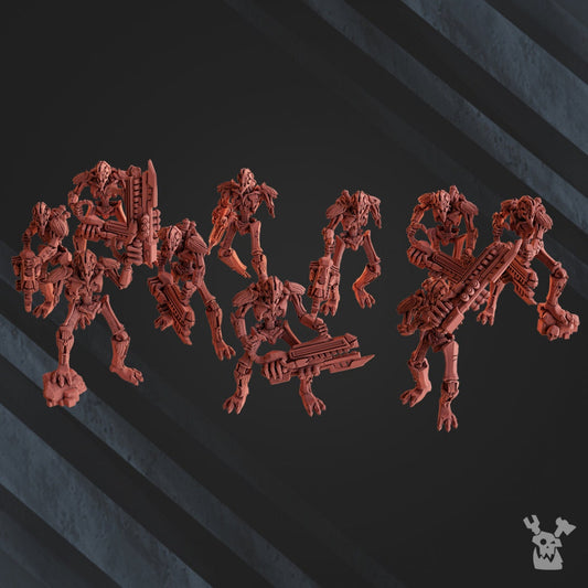 3d Printed Robot Legions Infantry x10  by DakkaDakka