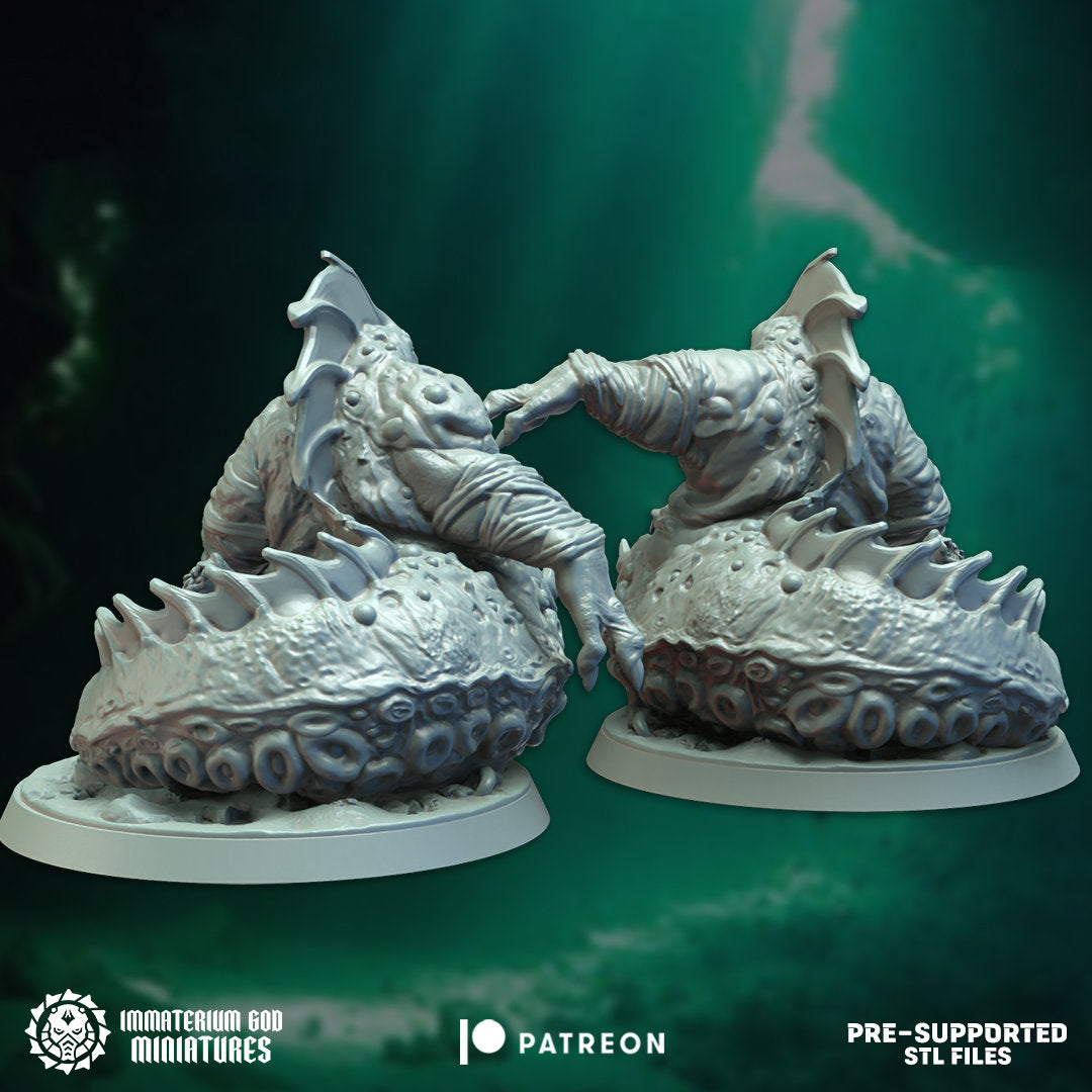 3d Printed Putrid Worms x2 by Immaterium God